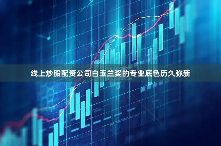 线上炒股配资公司白玉兰奖的专业底色历久弥新